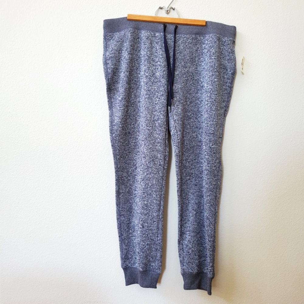 NWT Prince and Fox Navy Blue Heather Joggers